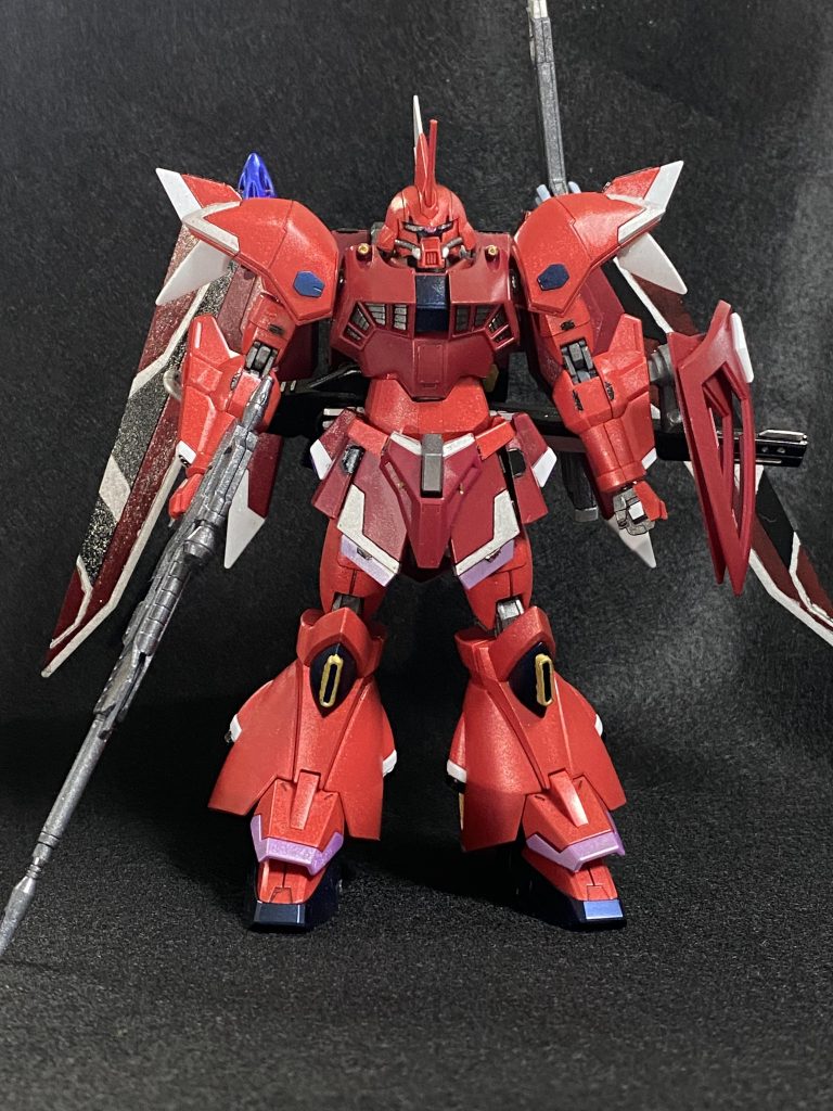 ゲルググメナース(ルナマリア)ランナーメタリック塗装&部分塗装–2枚目/制作者:りきまる