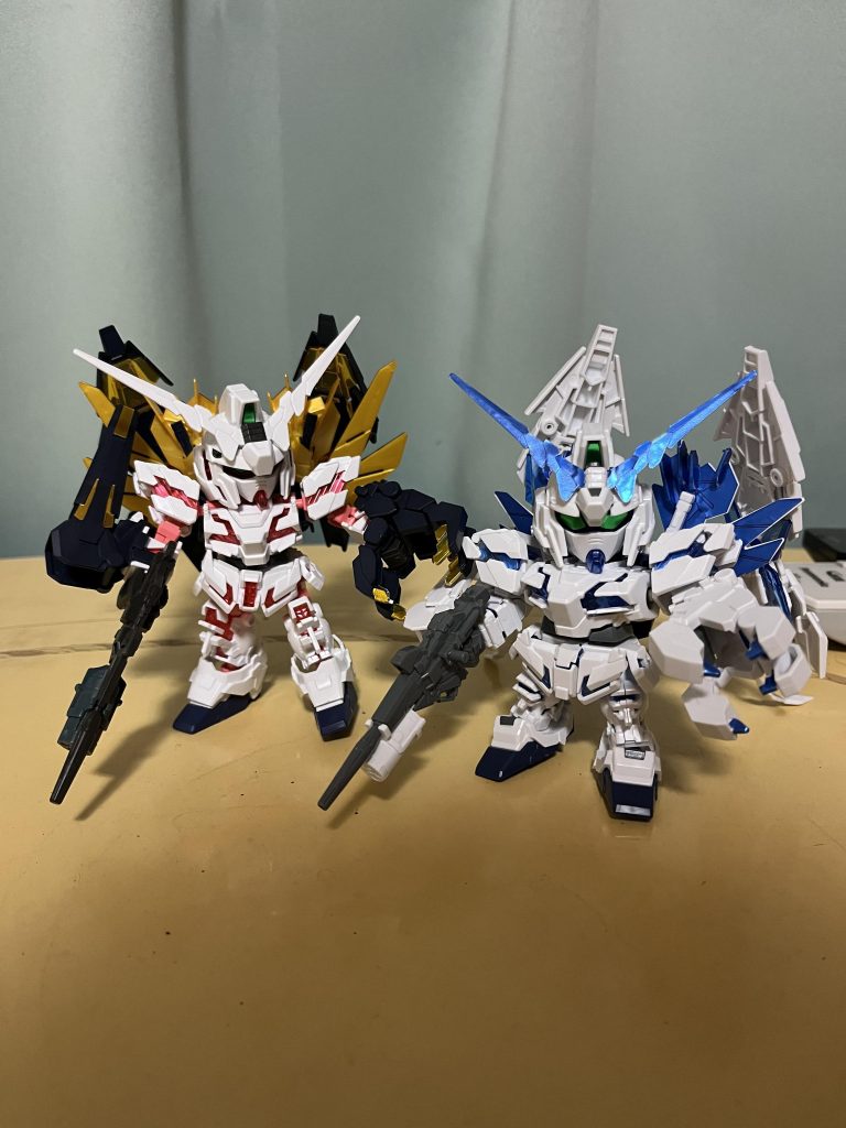 BB戦士とSDCSを並べてみました。