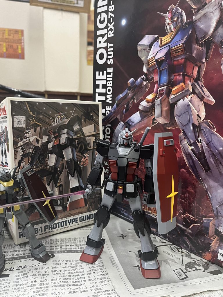 ギリギリまでプロトタイプガンダムにしようか、迷ってました💦ver.2.0が手に入ったのでソレをプロトタイプにする予定です♪