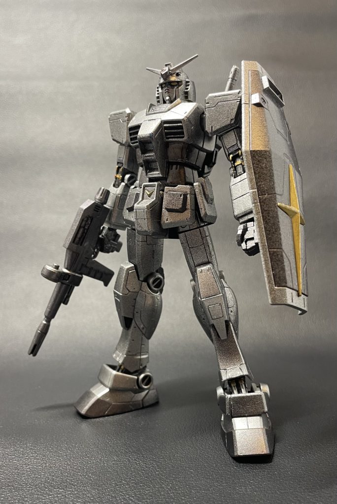 HG ガンダム　G30 メタリック仕上げ–2枚目/制作者：009_Labomen