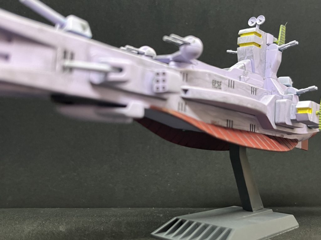 艦船ならではの下からあおりこの絵面は艦船ならではって感じですね！