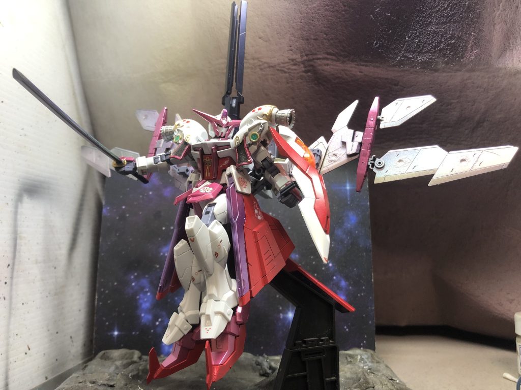 支援機との合体。まずは刀で近接。