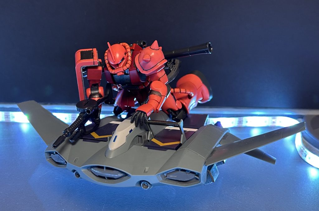 HGCEシャア専用ザクⅡ–5枚目/制作者：ペーぺーモデラー