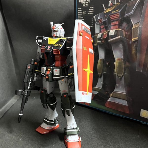 リアルタイプガンダム(MGガンダム ジ・オリジン版)