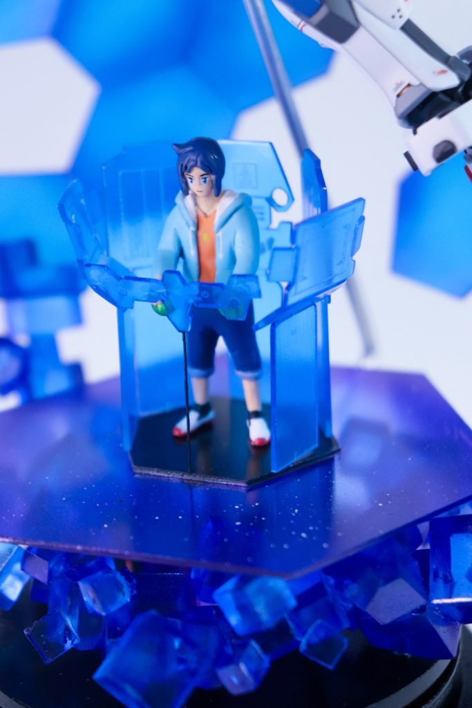 イオリ・セイのフィギュアはタミヤ の日本陸軍歩兵から改造して作ってます。