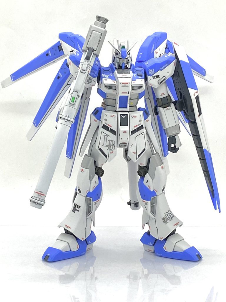 バズーカも勿論作り、全塗装しました。目が細くて目つきが悪くなりましたからVer.ka版に似たと思いました。