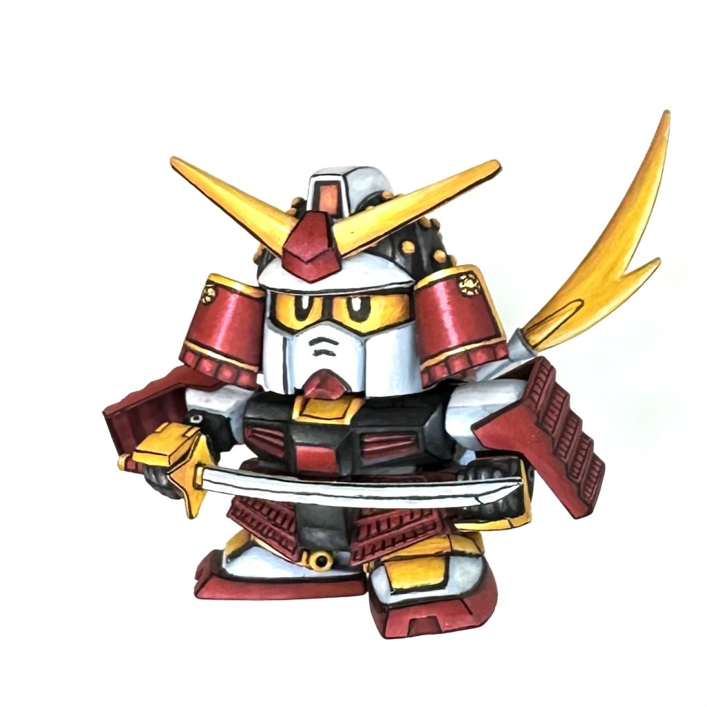 ちょっと右向き。いつもよりグラデーションを抑えめにしているつもりです。