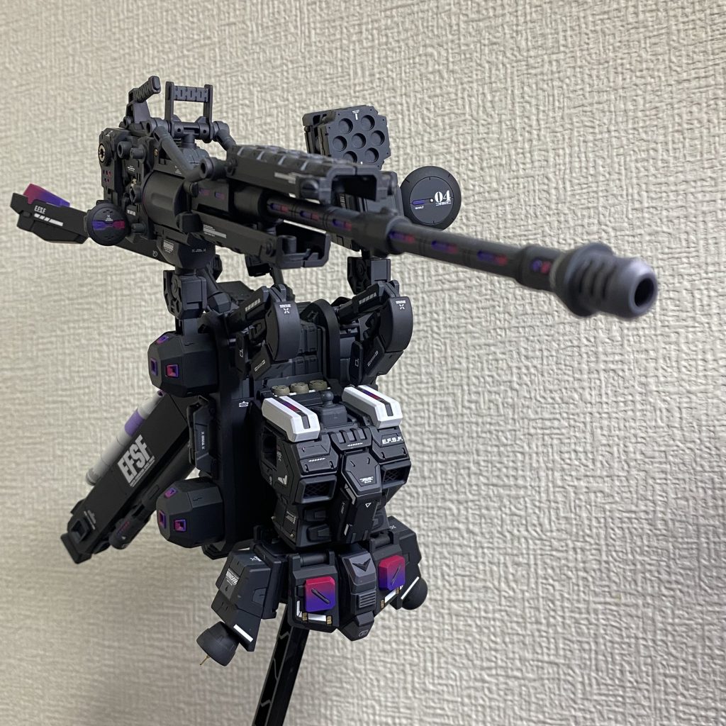 リボルバーを装着