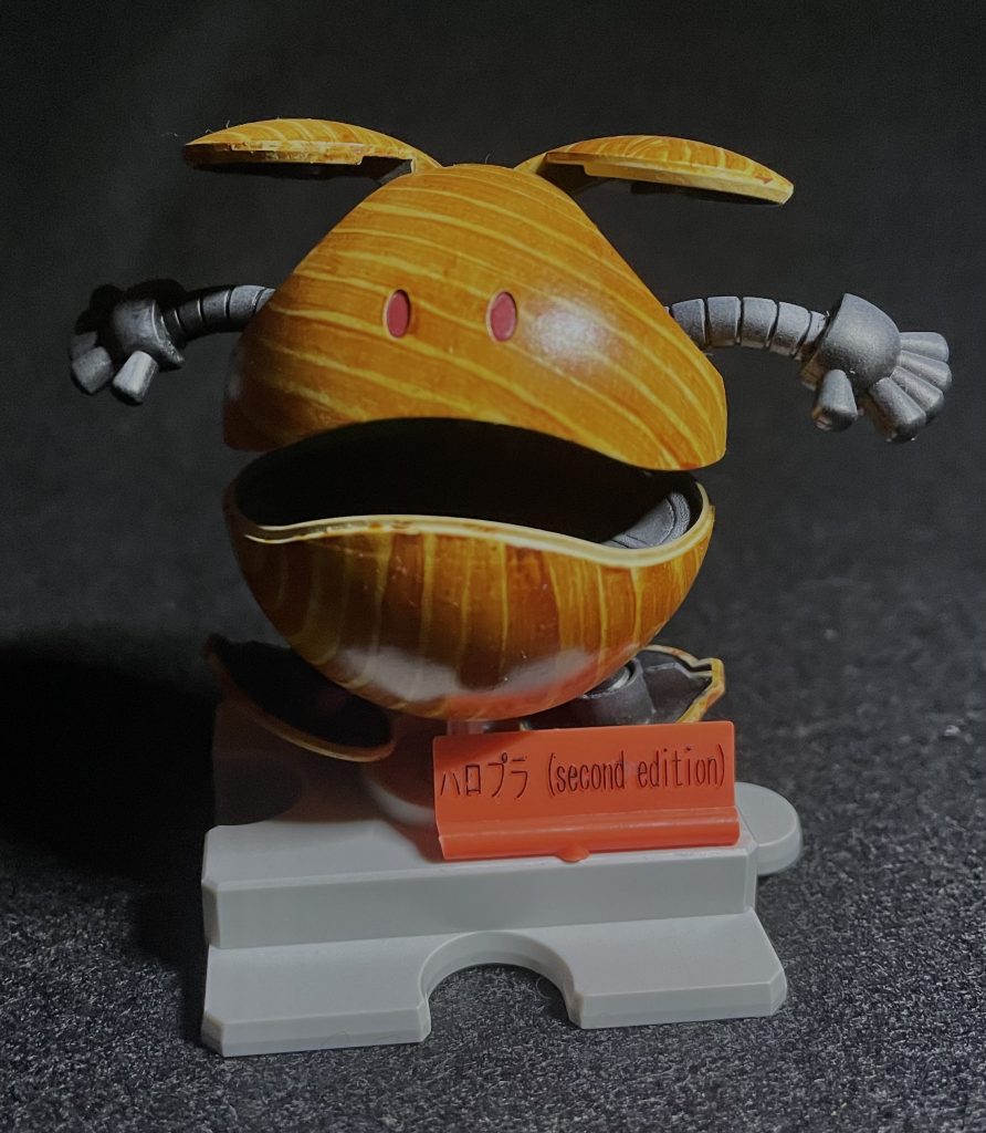 ランナーをネームプレートに仕立てているのをどなたかの投稿でお見かけしたので真似してみました。