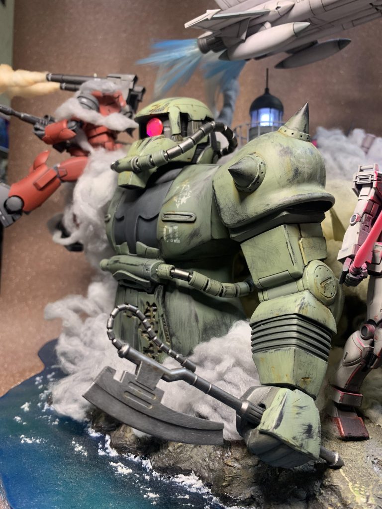 ガンダムより大変でしたね〜。