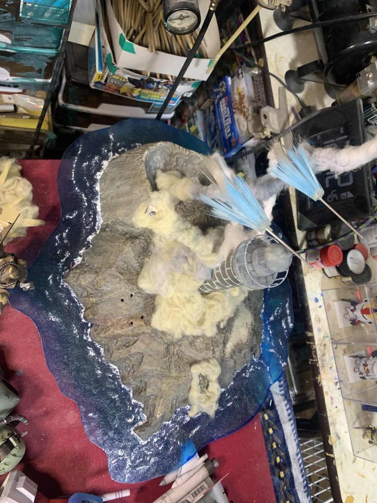 問題はククルスドアンの島ことアレグランサ島の形をした土台。ぶっ壊すのも手間なのでゴミ袋に包んで納屋に打ち込むか…