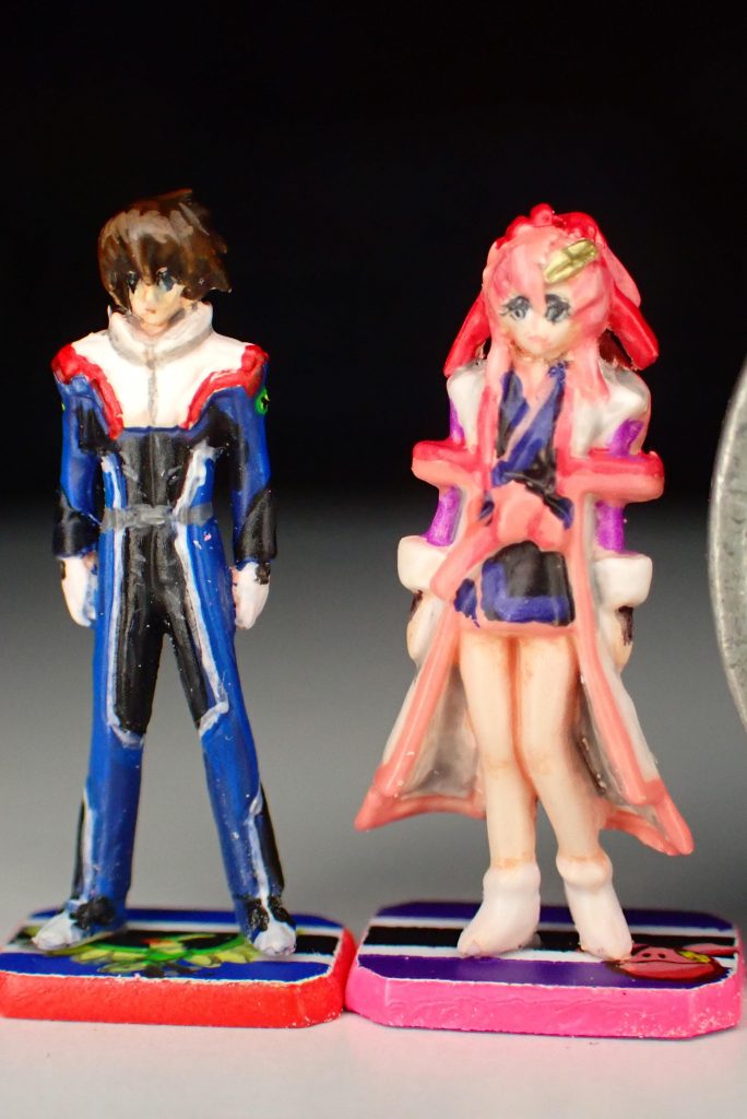 拡大画像です。寄ったらラクスの口紅がはみ出したみたいになってやがった(笑)まぁ、裸眼でやってるので気付かない事もありますわ…