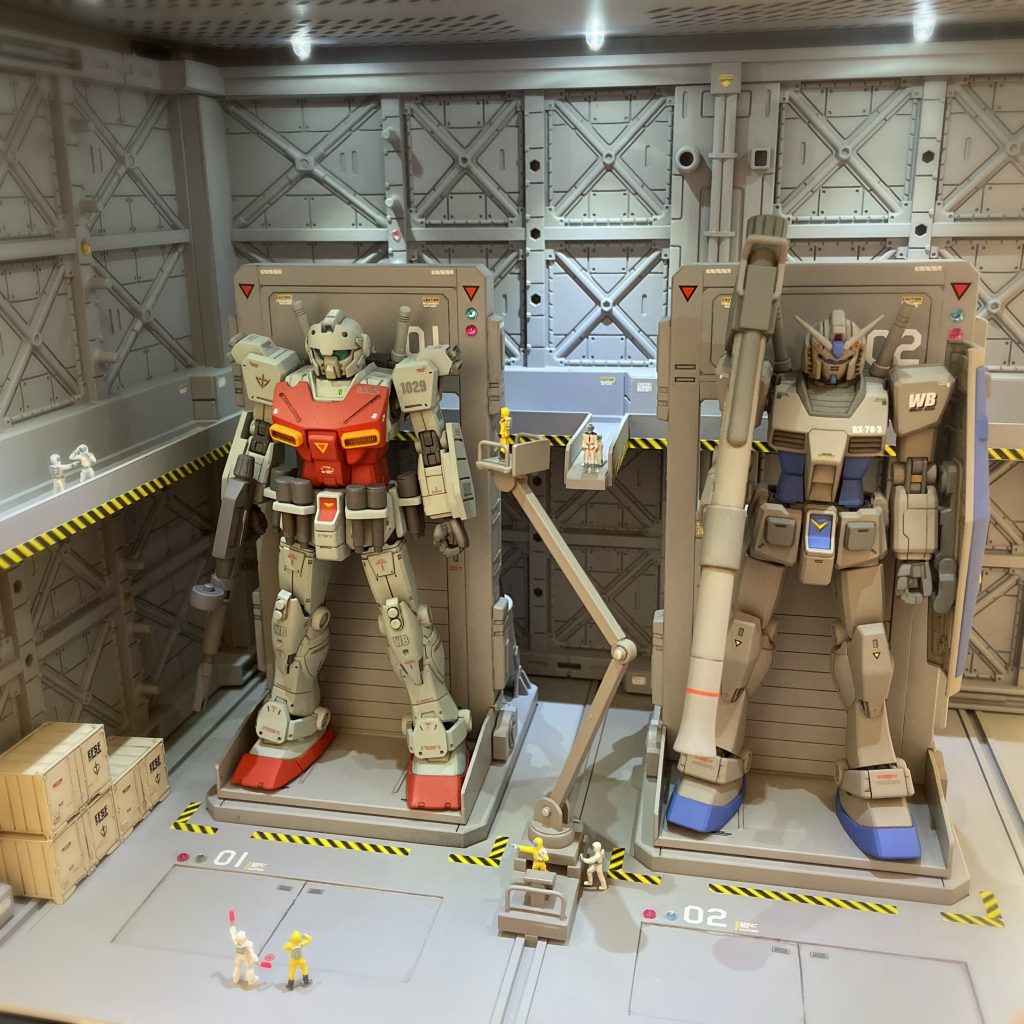 G-3ガンダム とツーショット