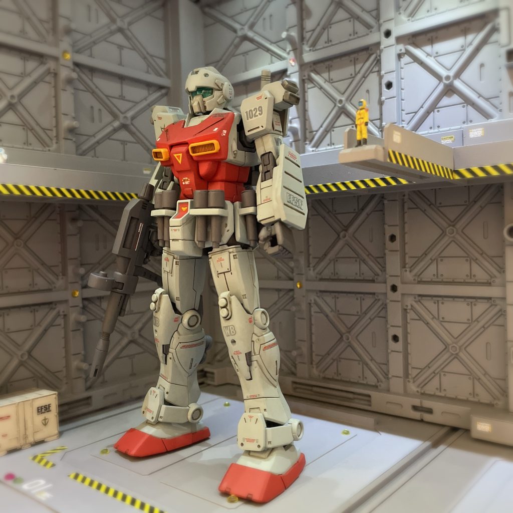 自分なりに出来る事は納得いく迄手を入れ直して完成させた機体なのでGUNSTAに写真をアップ出来て満足しています😆