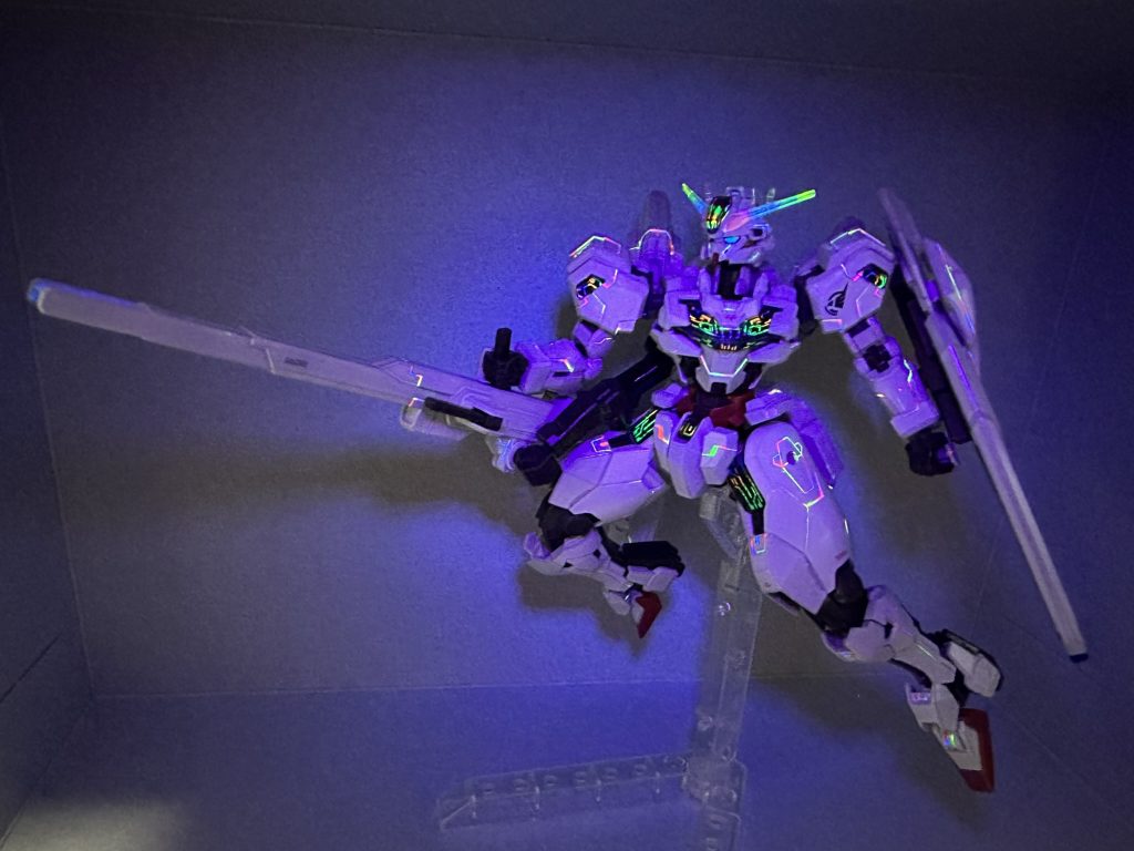 HG　ガンダムキャリバーン　レインボー発光版–2枚目/制作者：素組マイスター【エアブラシデビュー★】