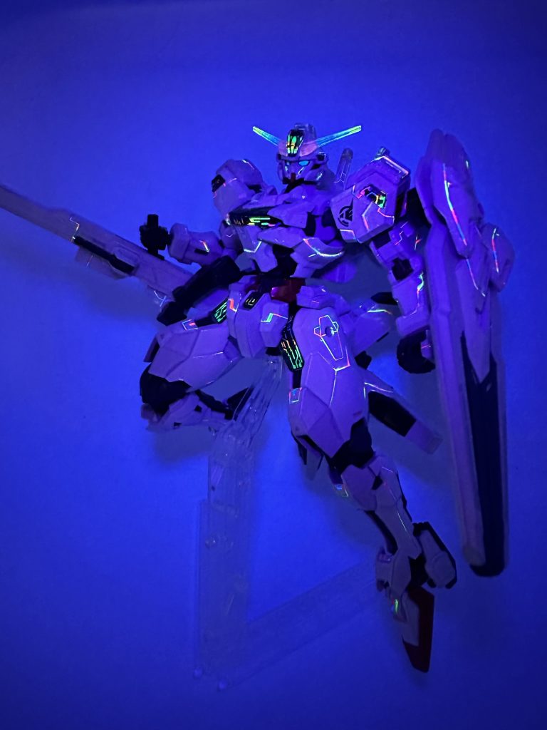 HG　ガンダムキャリバーン　レインボー発光版–3枚目/制作者：素組マイスター【エアブラシデビュー★】