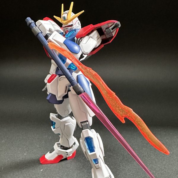 今月の自由課題　ビルドバーニングガンダム ノーマルモード（トンファー装備）