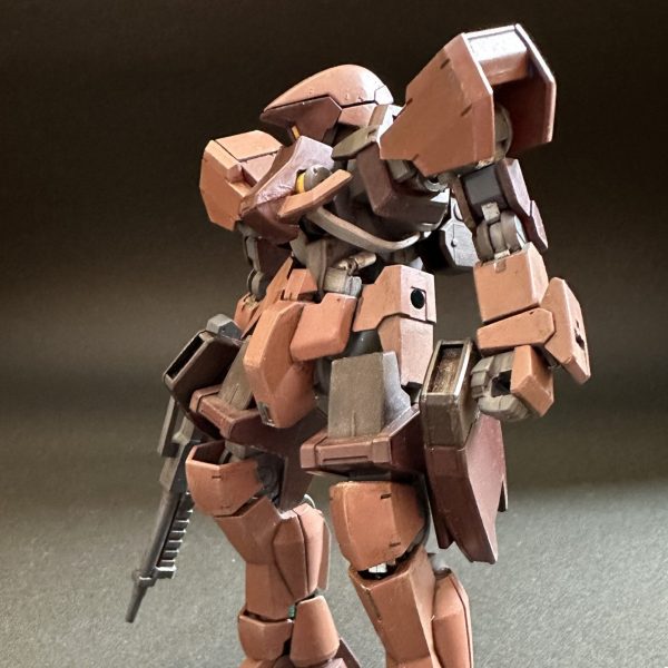 今月のオルフェンズシリーズ　今月のグレイズ　３月　グレイズ地上戦仕様　エドモントン駐留部隊カラー