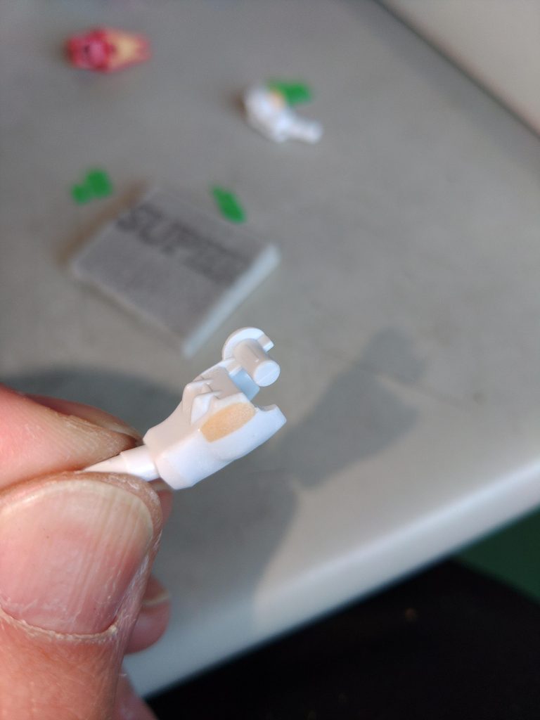 脹ら脛の肉抜き埋め