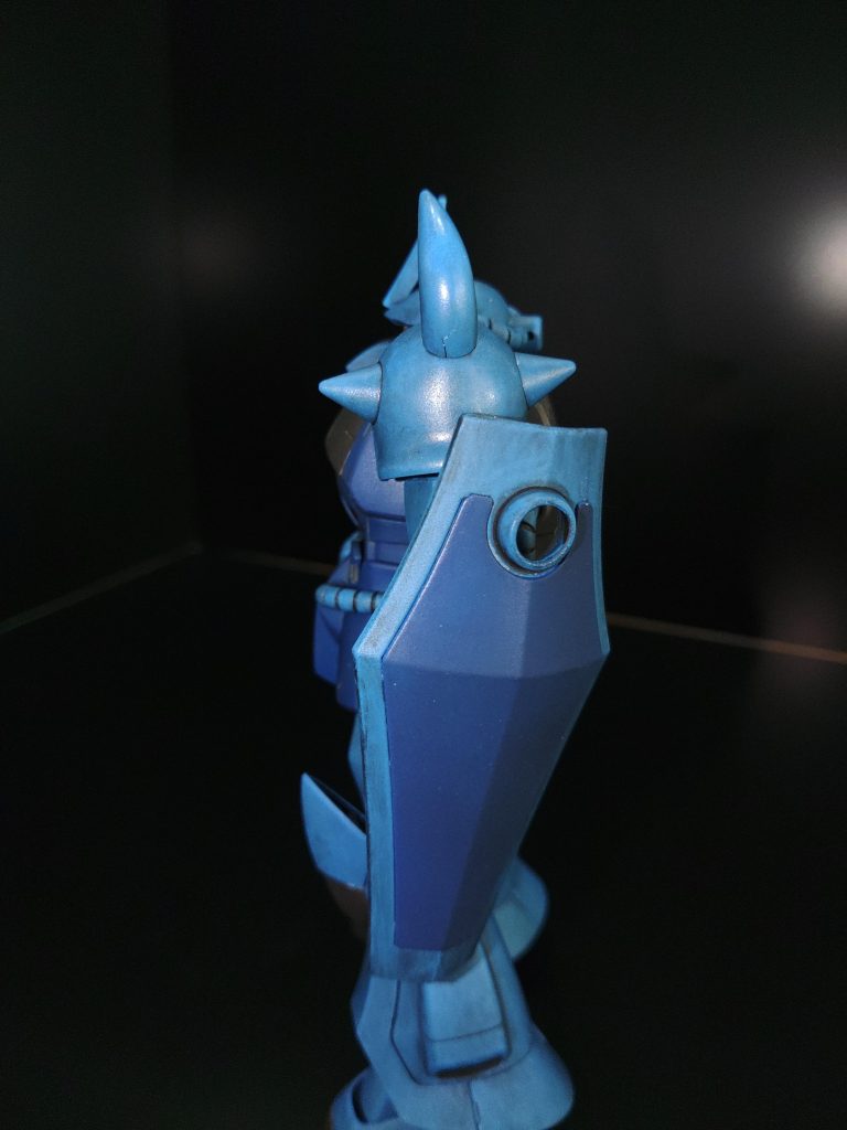 肩の角の付け根がエナメルカラーでの割れが発生(￣▽￣;)