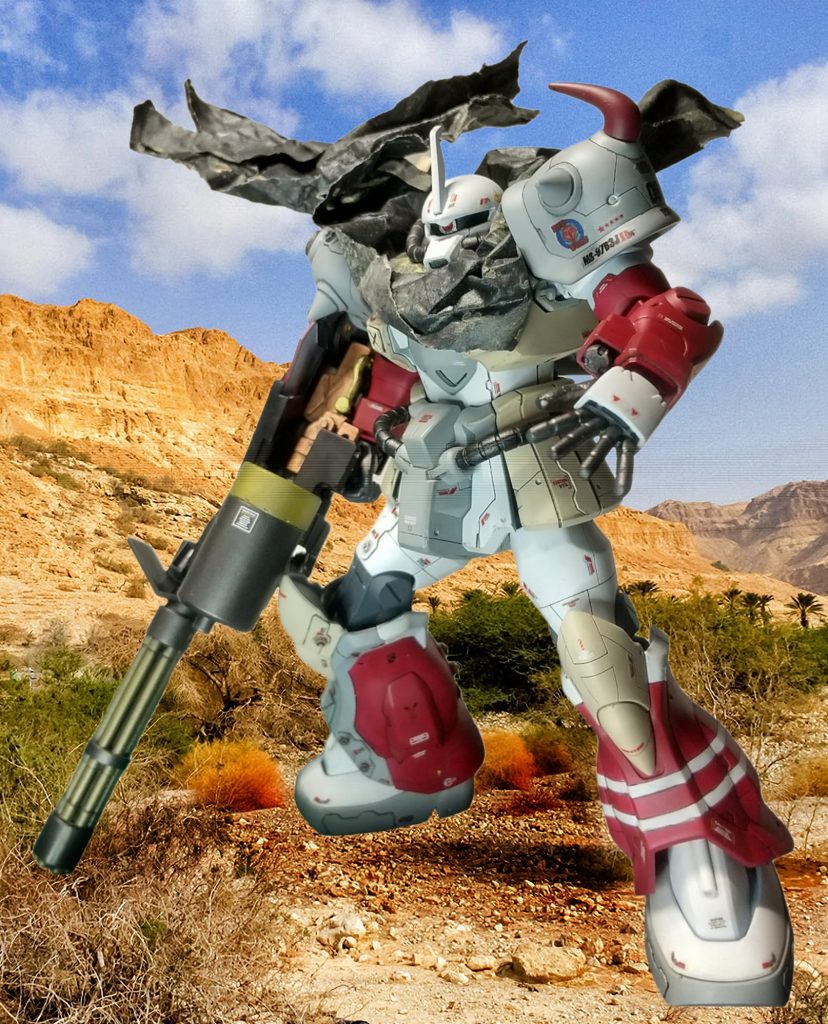 やはり、マント着けるなら汚した方が良いな〜😓