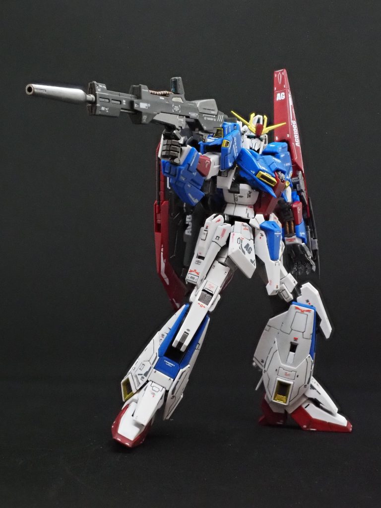 Zガンダムのビームライフルってめっちゃカッコイイですね。MkⅡに持たせてあげたいくらいです