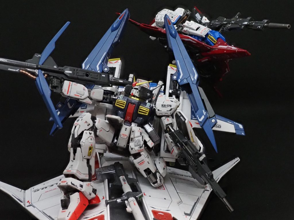 空中戦のイメージ。これがやりたかったんです。最後まで、お付き合いありがとうございました。