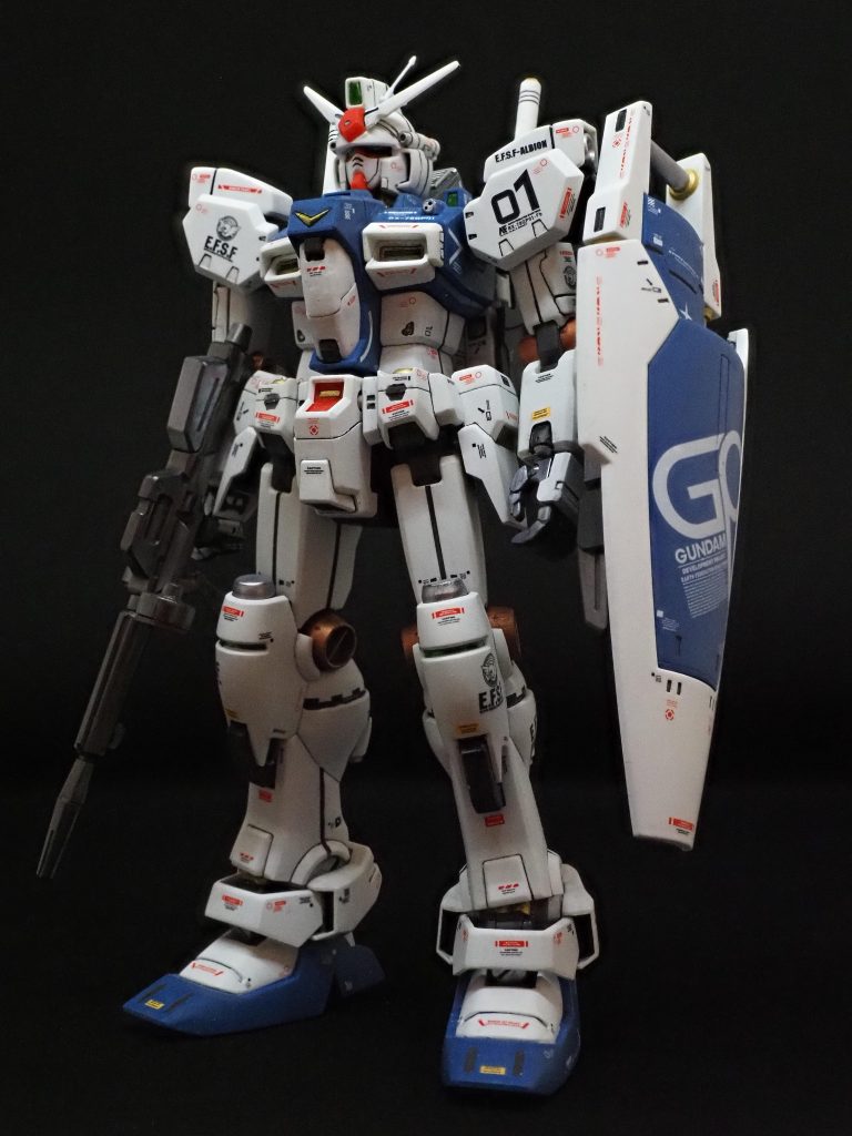 シールドはなんとなく短くしてます。フルバーニアンと同じく、シールド取付位置が気に入らなくて、アタッチメント作って好みの位置にしました。