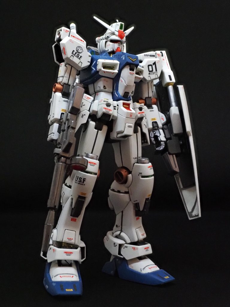 GP-01ゼフィランサスって膝から下が特にかっこよくてお気に入りなんですよ。