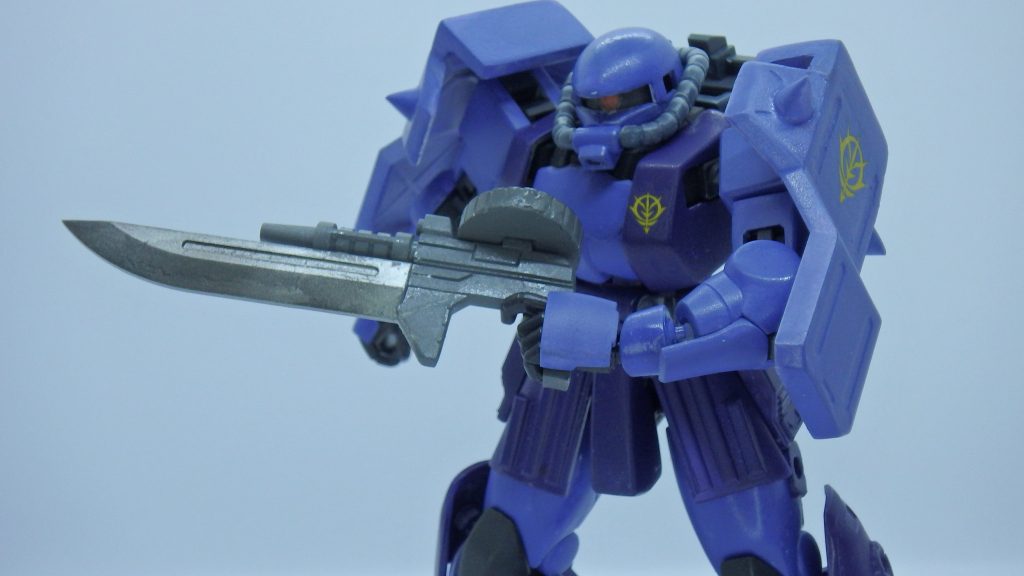 短銃身のザクマシンガンの銃剣仕様。もちろん３ｄプリンタ製。