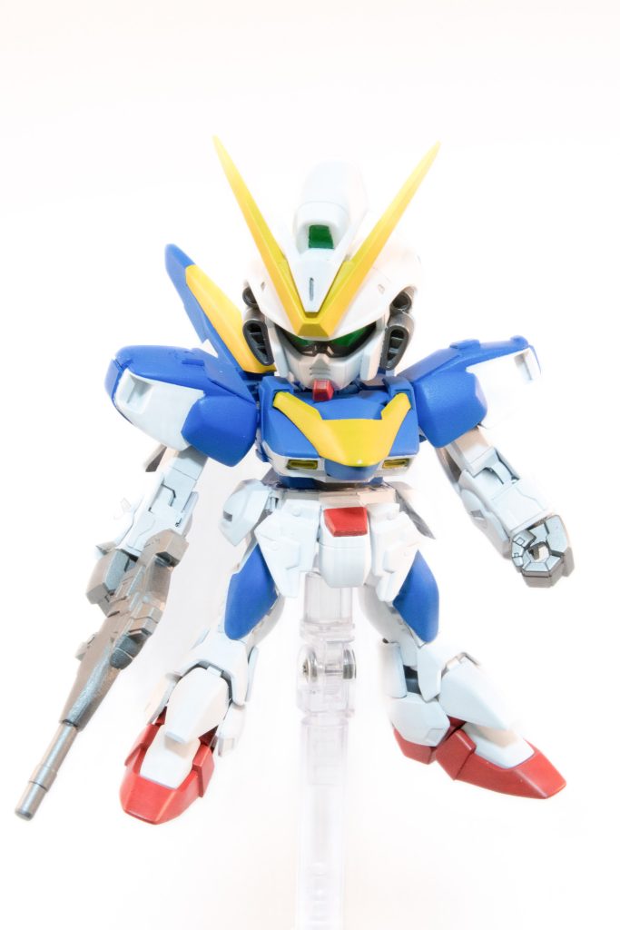 武装を外せば、V2に。肩アーマーはマグネット使って着脱できるようにしてみました。