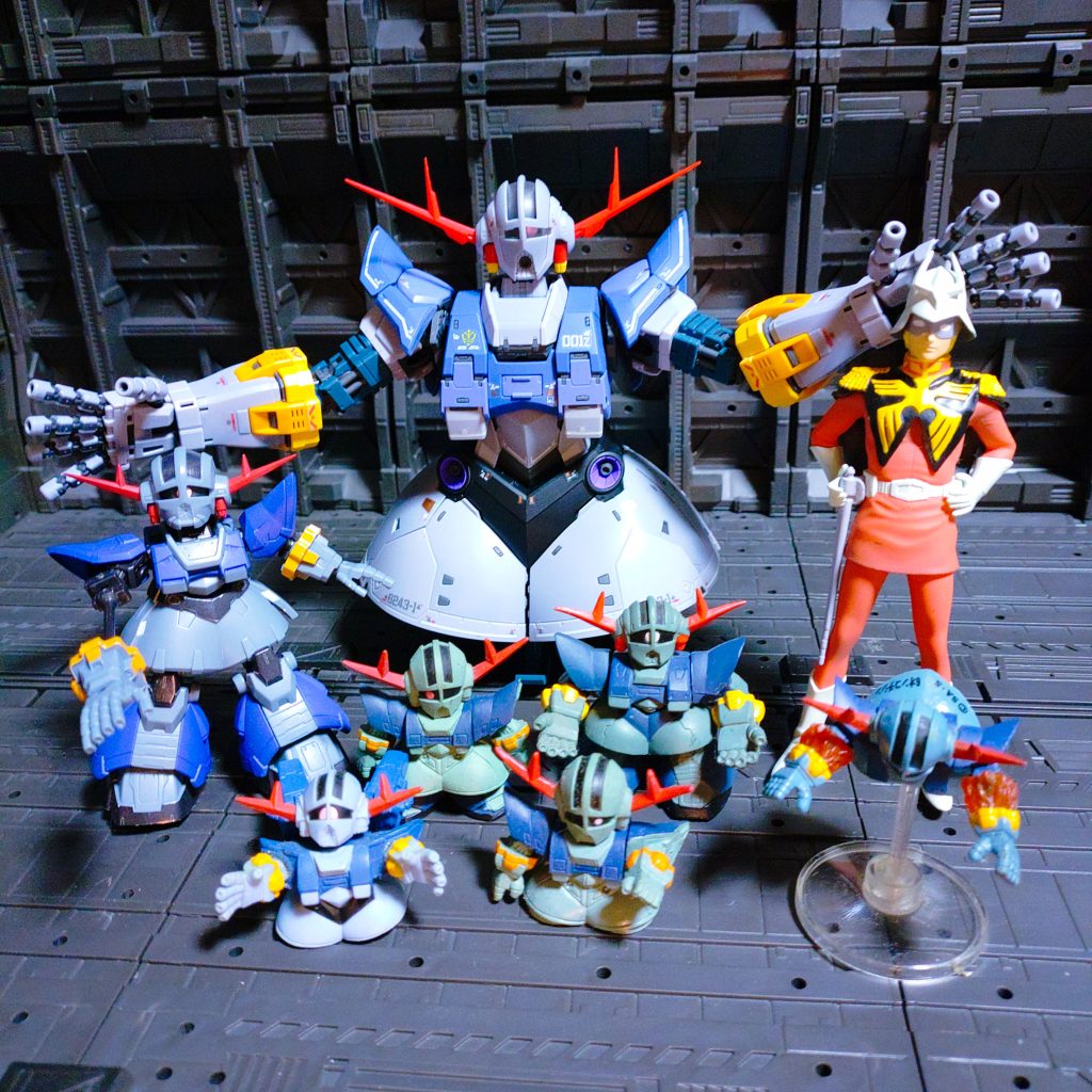 最後はジオングファミリーでさようなら！まったね〜！