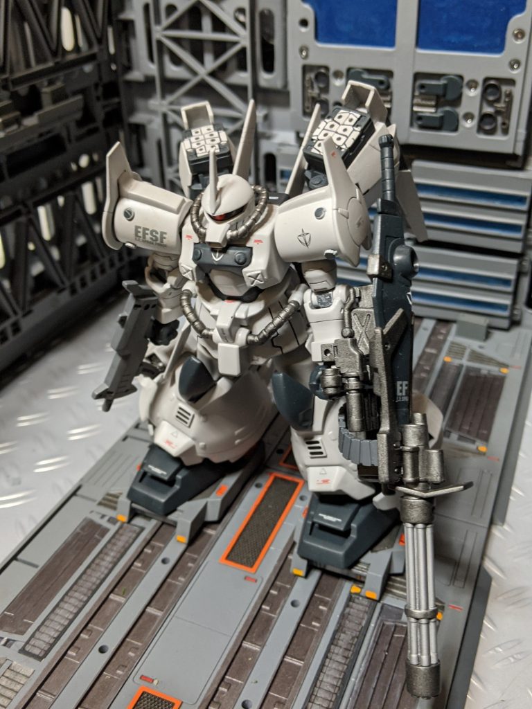 一説にはこの後に続くガンダム開発計画のフルバーニアンの地上で運用可能かどうかを図る目的があったとされているが、定かではない。