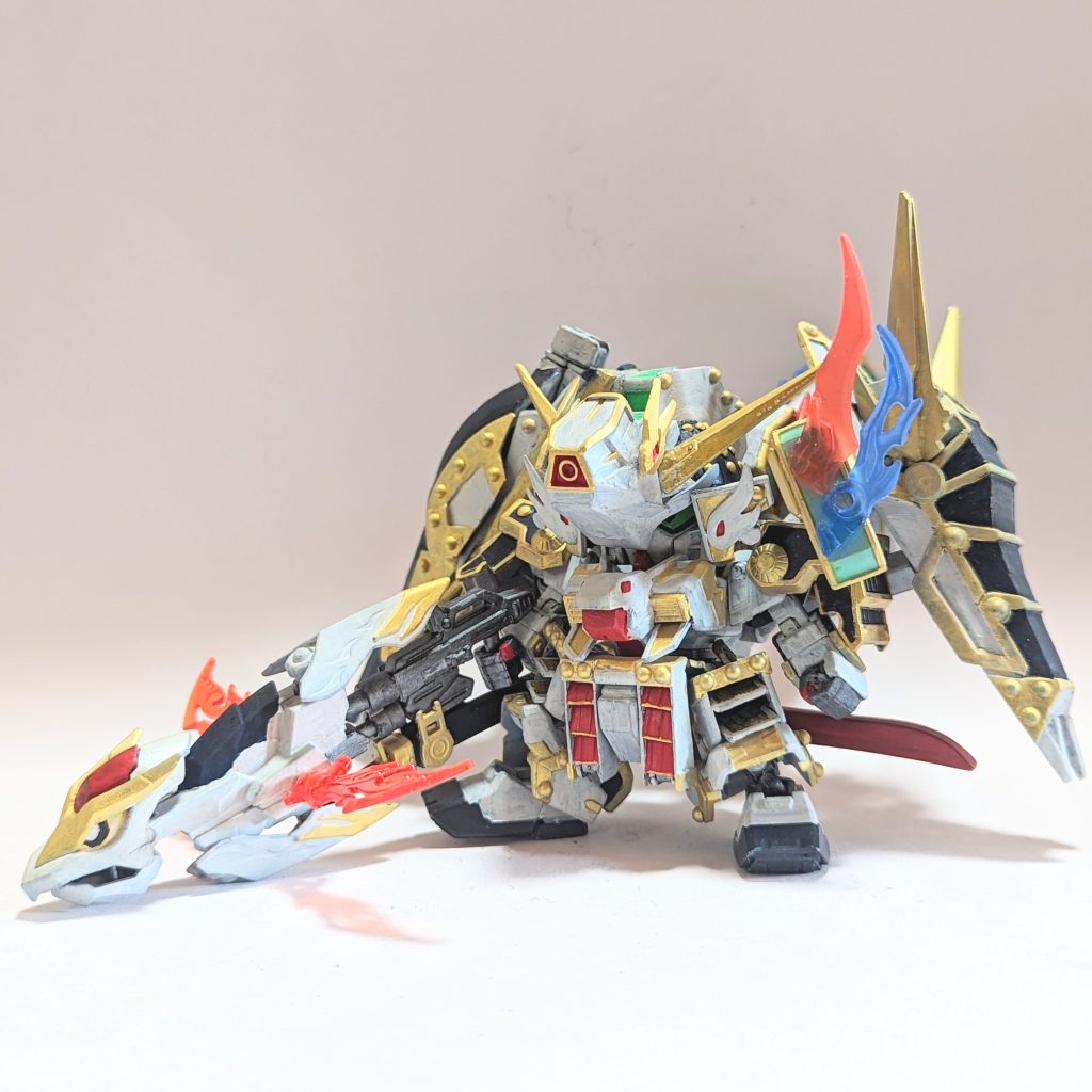 神機 府燐武龍頭(プリムローズ) と合身!陛珠琉 阿兎須羅(ヘイズル・アウスラ)