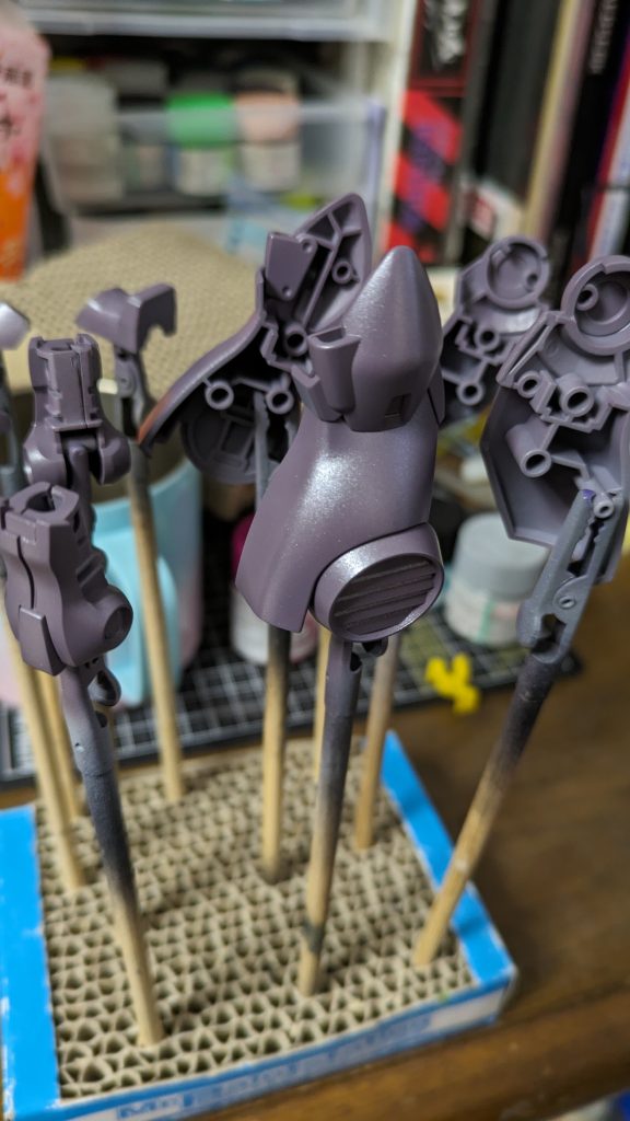 バイオセンサー発動色は難しいですね、エフェクトなんかもありきなのかな