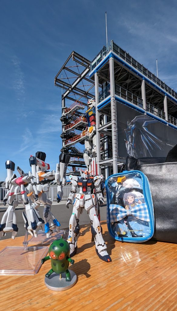 去る、横浜ガンダムとも!ほんとにお疲れ様でした!