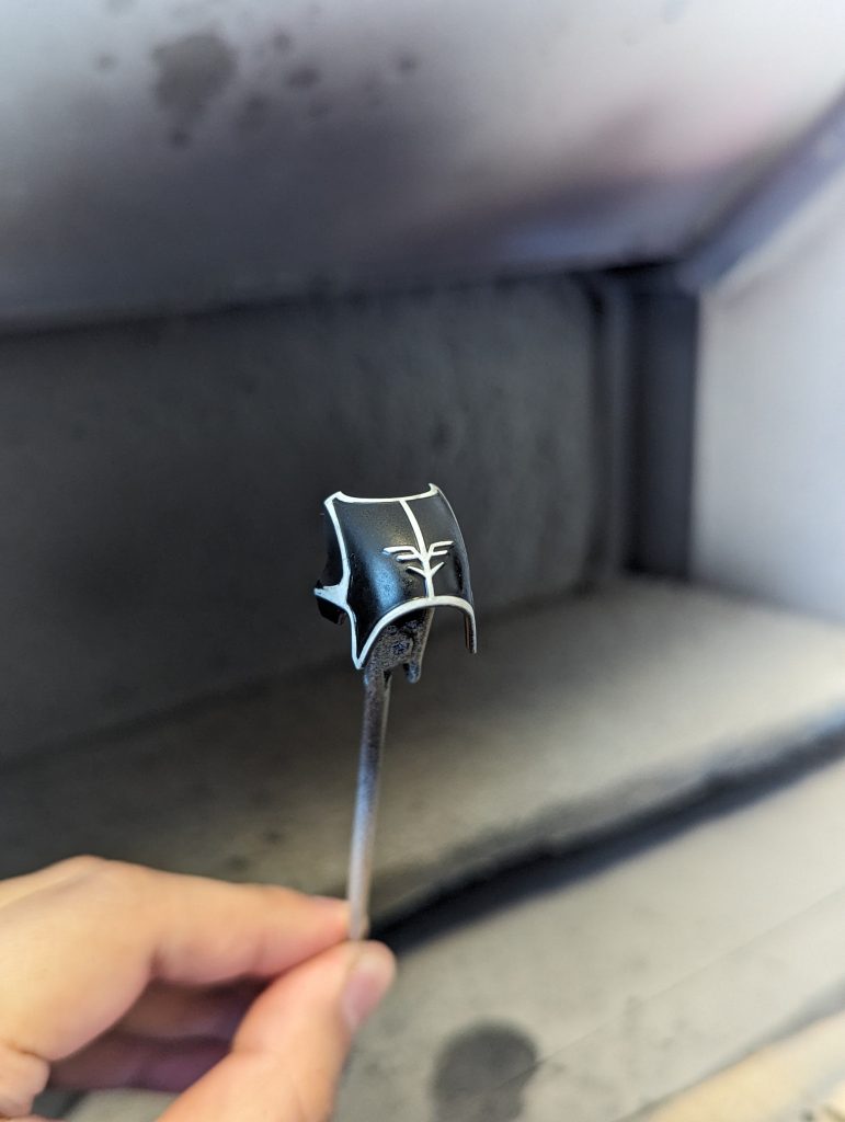 エングレーブ塗装が一番緊張しましたｗ