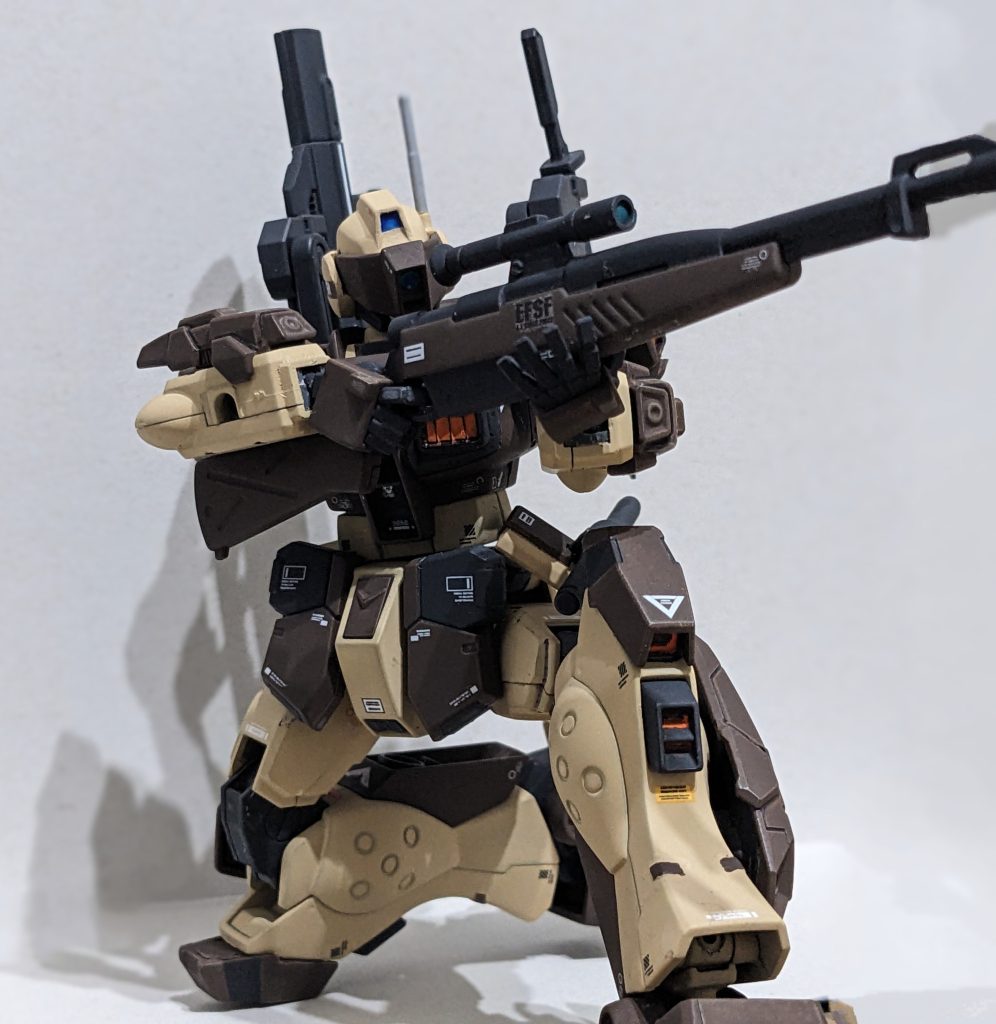 ジムスナイパー2といえば、このポーズ！