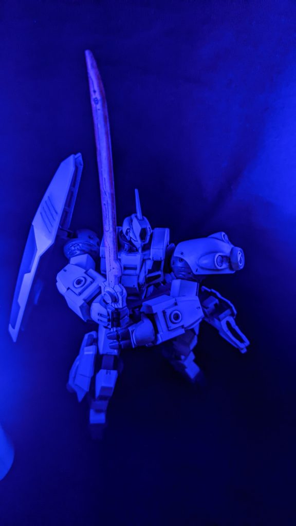 サイリウム(ウルトラangelaビーム)の青い光だと弱いかな〜（笑）