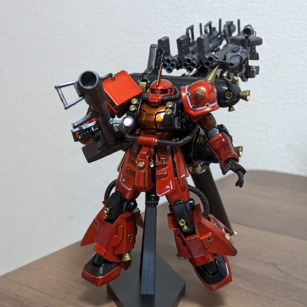 HG サイコザク　キャンディ塗装チャレンジ