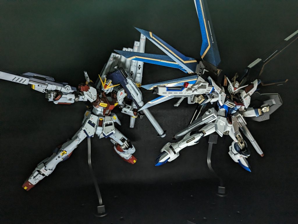 rgと変わらない動きが出来るのは凄いなぁ