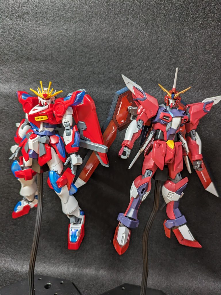 これ用に買った神バーニングがカッコ良すぎた