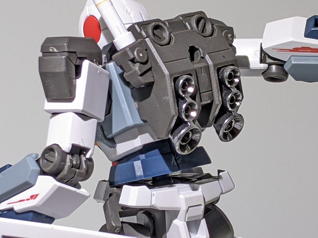 バックパックを高機動タイプに換装し…