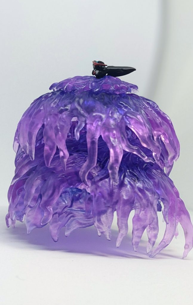 お遊び的な一枚!超級覇王電影だぁぁぁん!!エフェクトパーツにマスターガンダムの頭乗っけただけです😂元々がギャグみたいな技なのでこれもアリか?