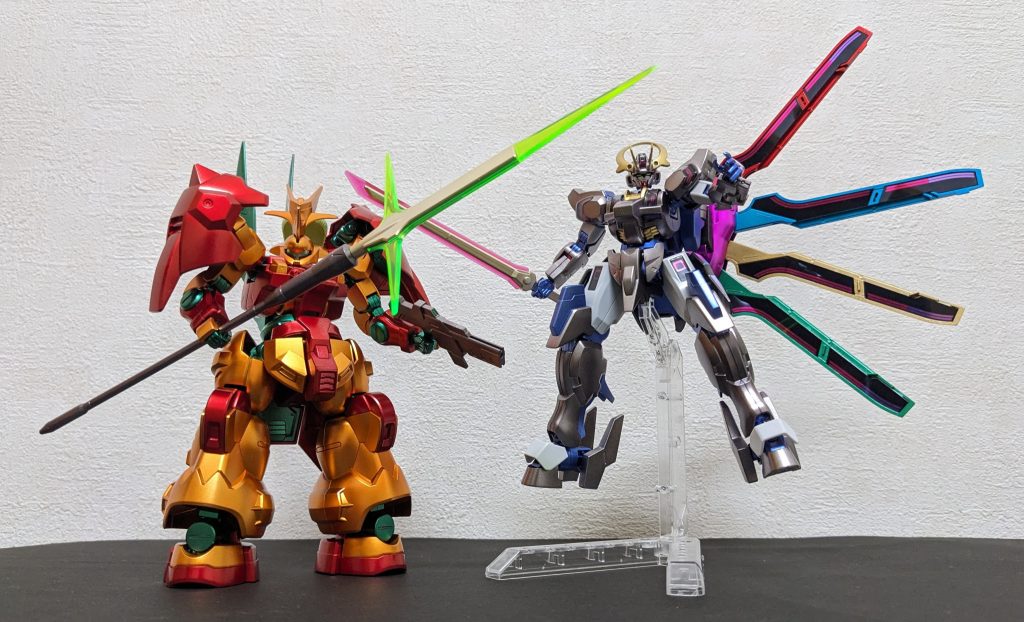 兄弟喧嘩の2機で