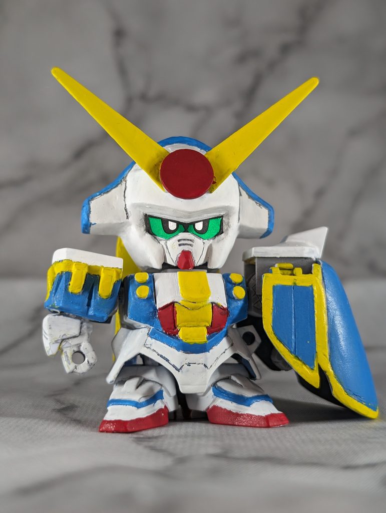 当時からローズとボルト、シュピーゲルはBB戦士化されてなかったんですよね。元祖SDでしかシャッフル同盟が揃わず、個人的には悲しい思いでした。