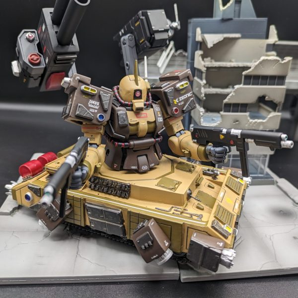 ザク・タンクMarkⅥ｜雪下にんじんさんのガンプラ作品｜GUNSTA