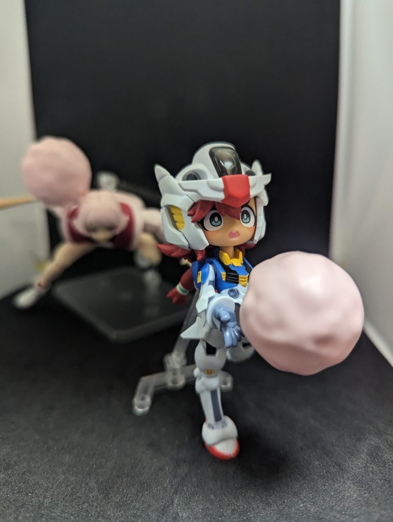 逃げるんだよぉぉぉぉ!こうして子供は世間の厳しさを知るのである…そしてスレッタは本編のようなコミュ性に…