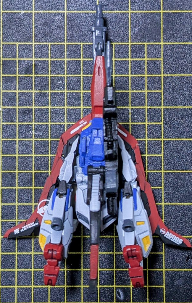 お次はウェーブライダー。ウェーブライダーに関してはたくさんの先人アーティファクターたちが作っているので、いろんな作例を参考にとくに薄さに拘って作ってみました。かなり遅いウェーブライダーデビューとなりましたが無事完成となりました😇