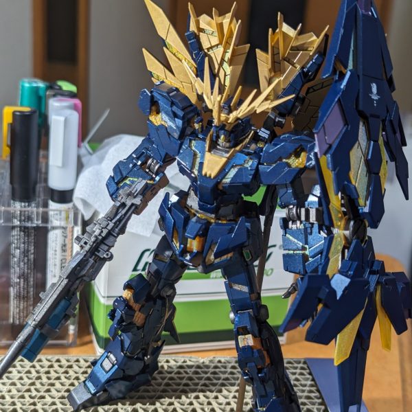 はじめてのエアブラシ塗装でバンシィ・ノルン